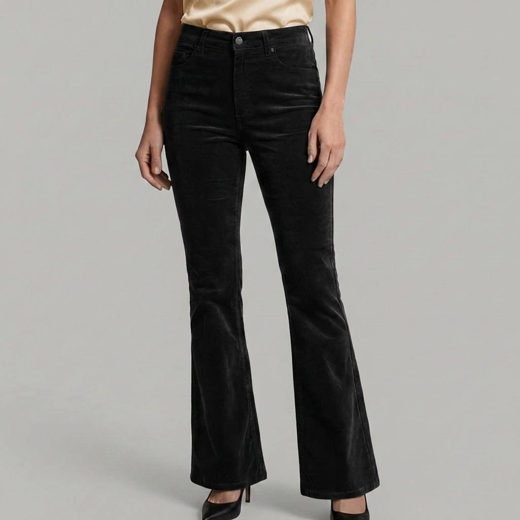 Pantaloni Cargo Alti in Vita per Donne