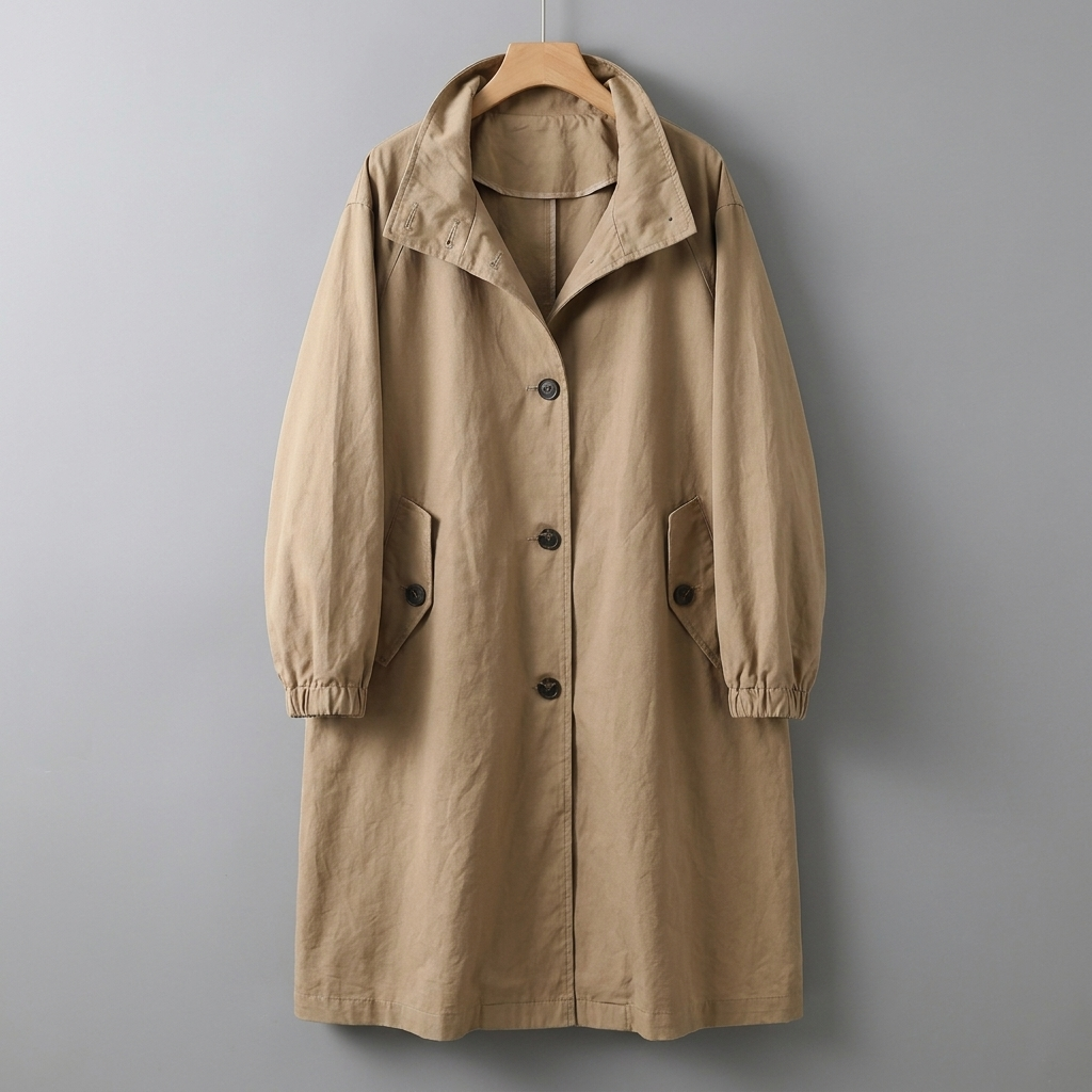 Cappotto Lungo da Pioggia Donna