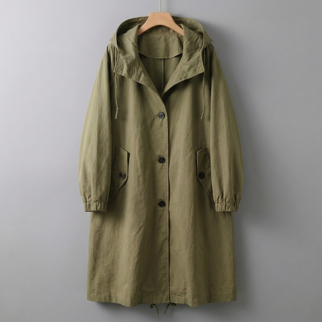 Cappotto Lungo da Pioggia Donna