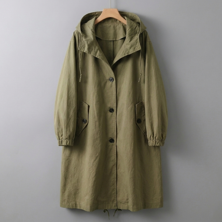 Cappotto Lungo da Pioggia Donna