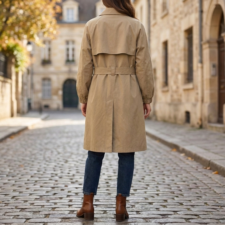 Cappotto Lungo da Pioggia Donna