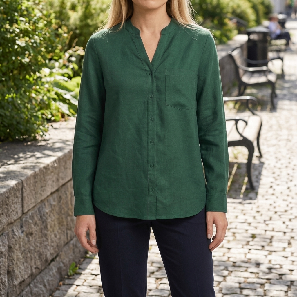 Blusa Eleganza Senza Sforzo per Donne