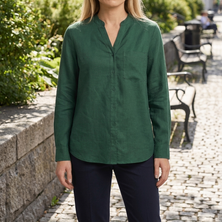 Blusa Eleganza Senza Sforzo per Donne