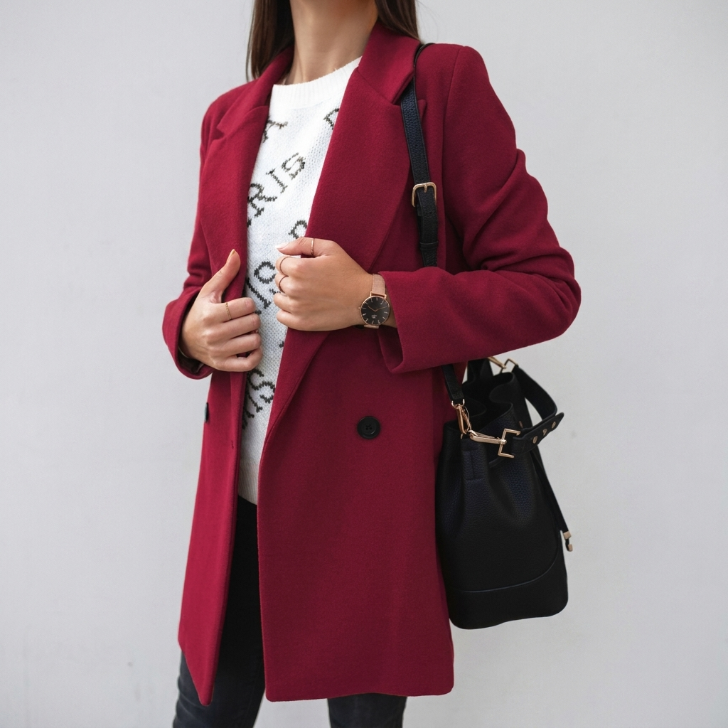 Cappotto Doppio Petto per Donna