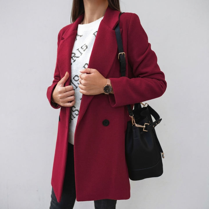 Cappotto Doppio Petto per Donna