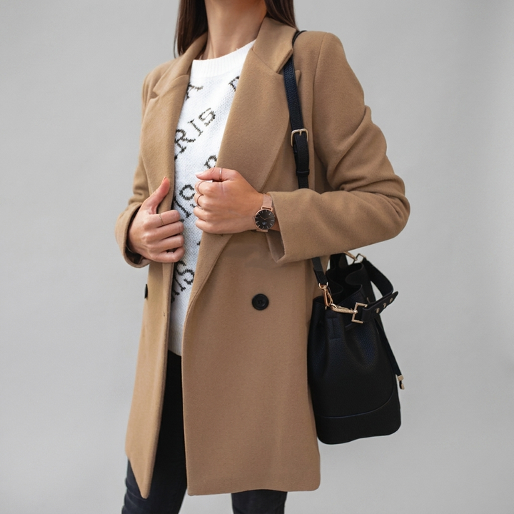 Cappotto Doppio Petto per Donna