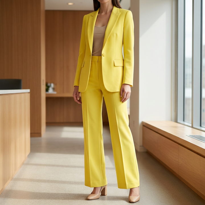 Abito Blazer e Pantaloni Abbinato