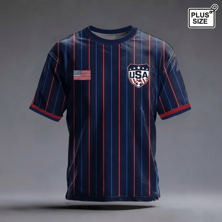 T-shirt Casual da Uomo per Calcio