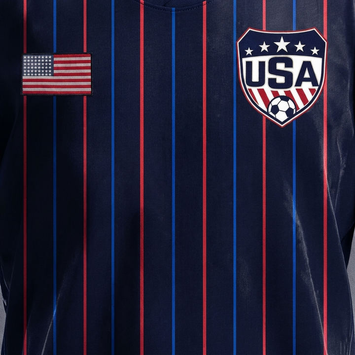 T-shirt Casual da Uomo per Calcio