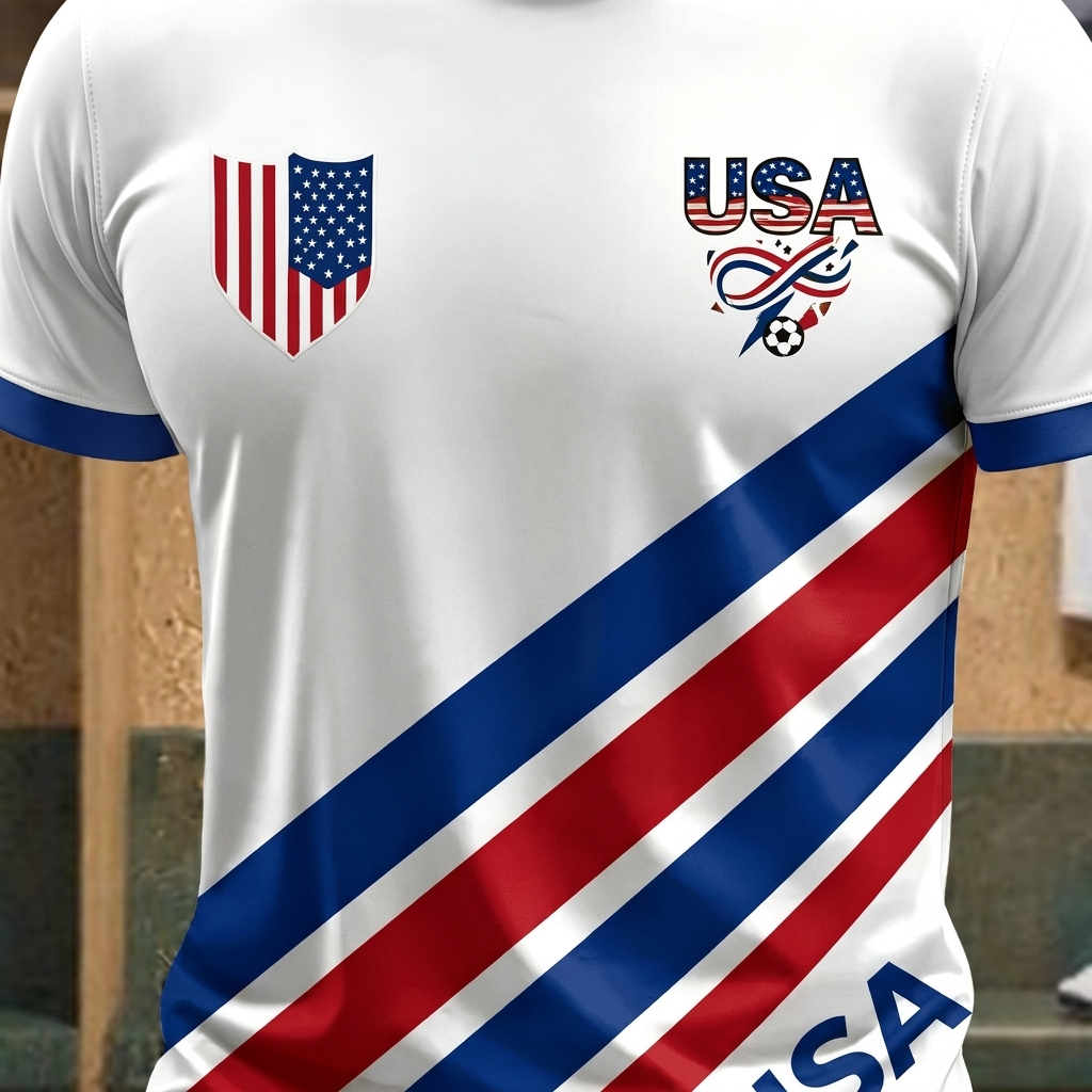 Maglia di Calcio Ispirata agli USA 2026