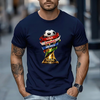 Maglietta Grafica Calcio Uomo