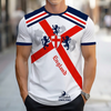 T-shirt da calcio per uomini dell'Inghilterra