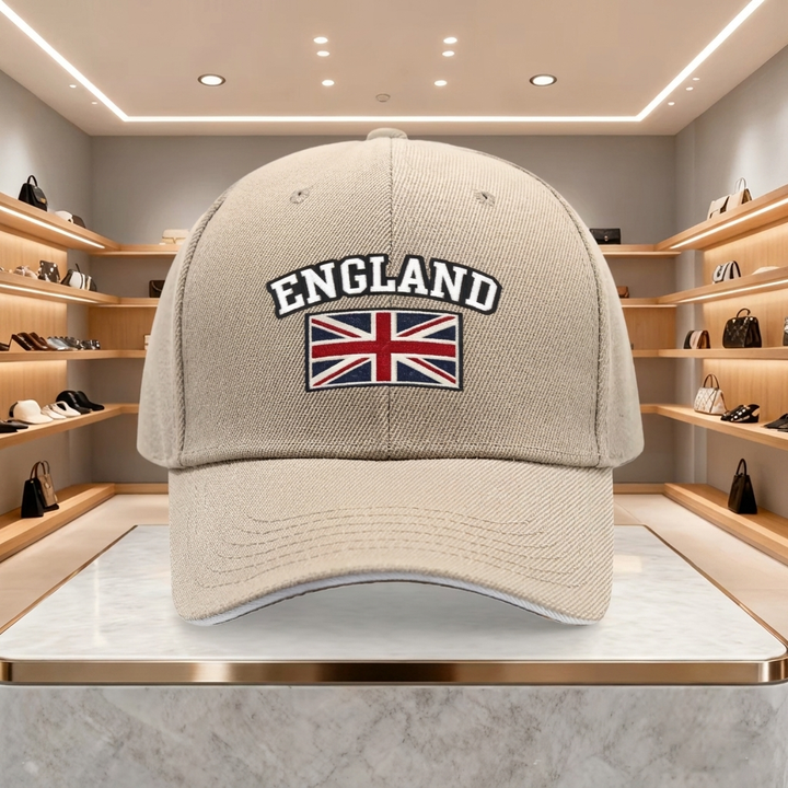 Capello Baseball Bandiera Inghilterra UK