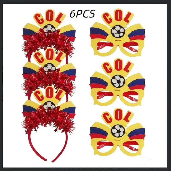 Fasce per capelli fan della squadra nazionale