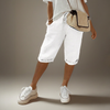 Pantaloni corti liberi con cordino