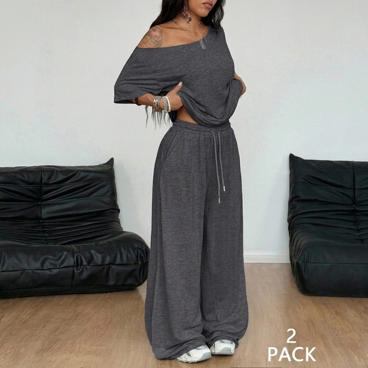 Set da donna casual a 2 pezzi