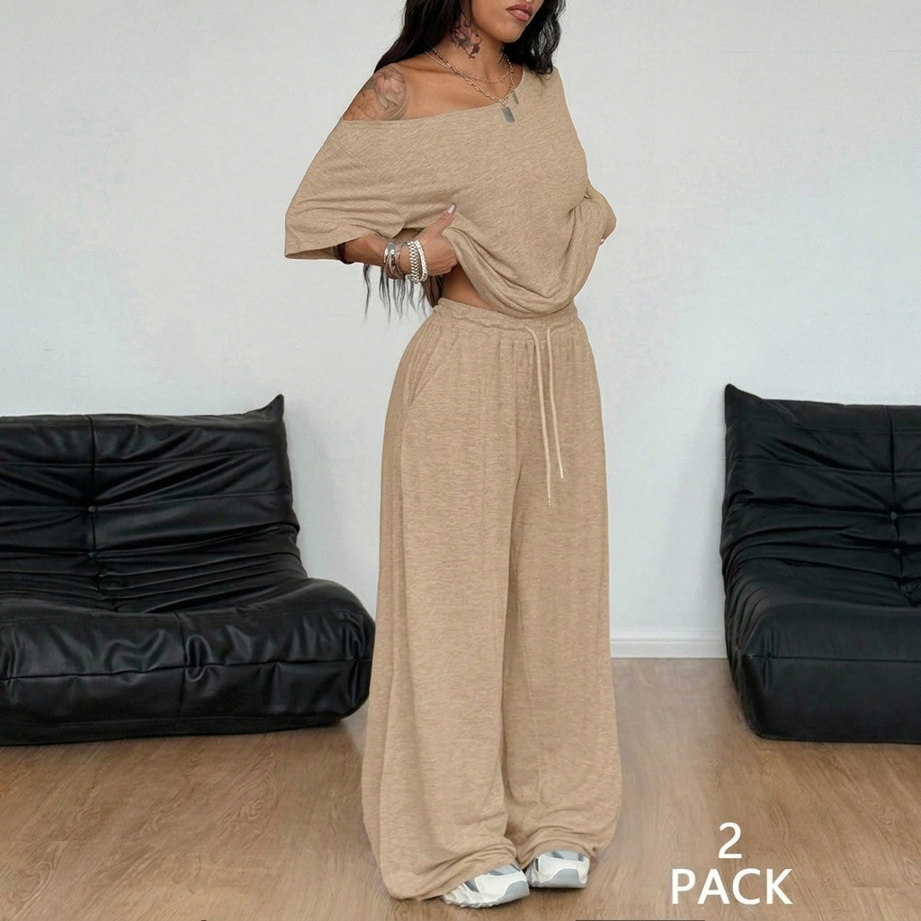 Set da donna casual a 2 pezzi