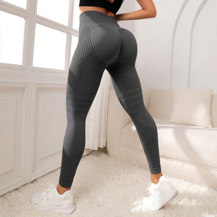 Leggings Stretch Seamless Alta Vita Sollevamento Fianchi