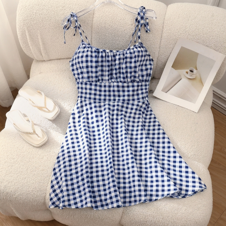 Abito A-Line Floreale Dolce per Donne