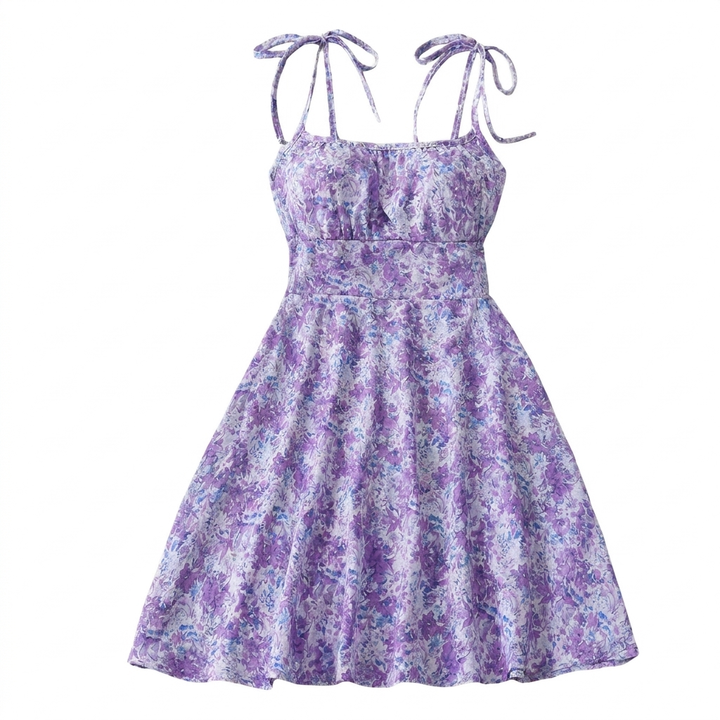 Abito A-Line Floreale Dolce per Donne