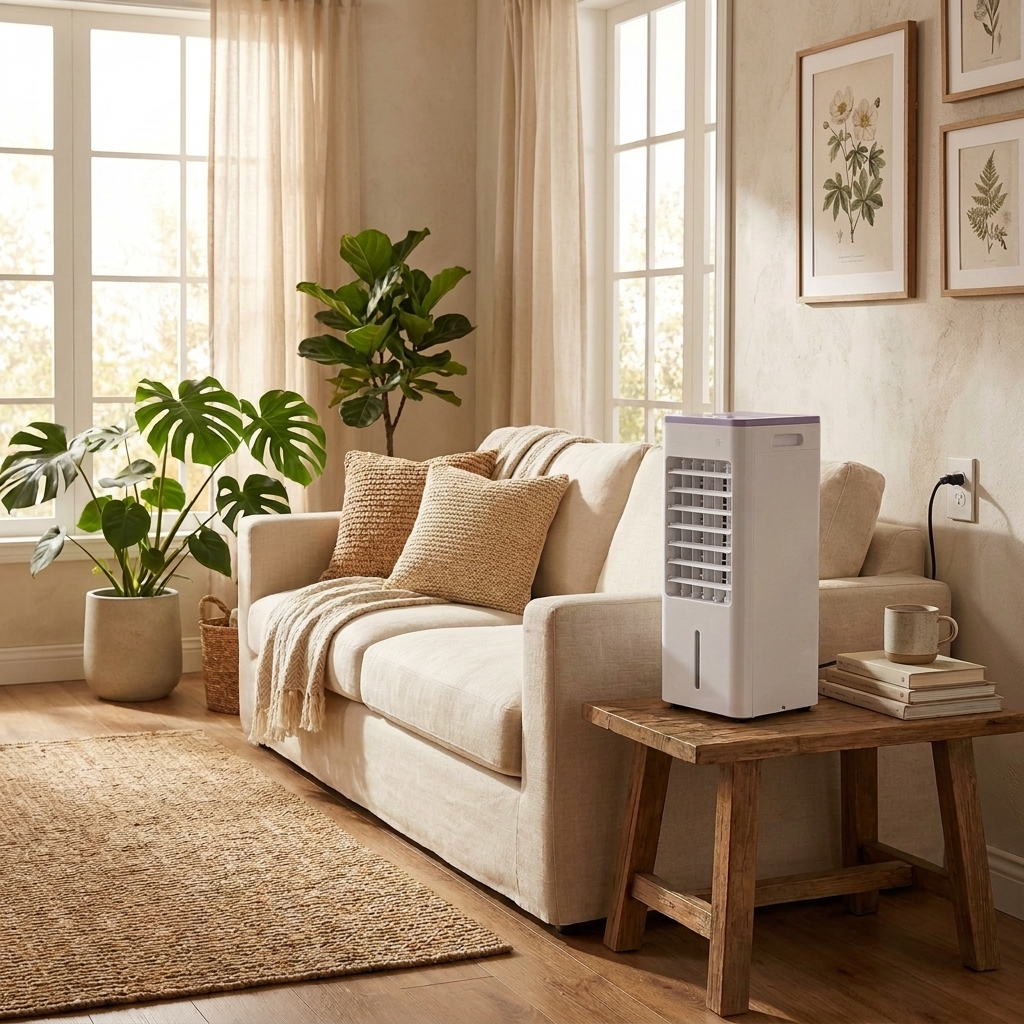 Ventilatore di raffreddamento portatile senza finestra per casa e ufficio