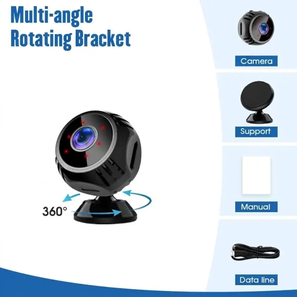 Telecamera di Sorveglianza Wireless Ultra-chiara Monitoraggio Remoto