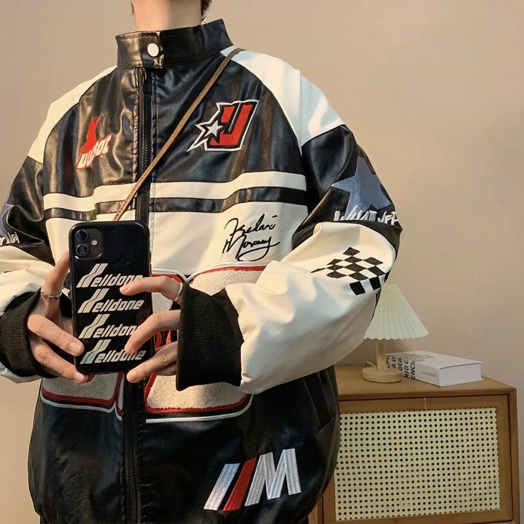Giacca Top Larga per Abbigliamento da Moto