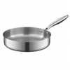 Padella wok in titanio battuto con fondo piatto
