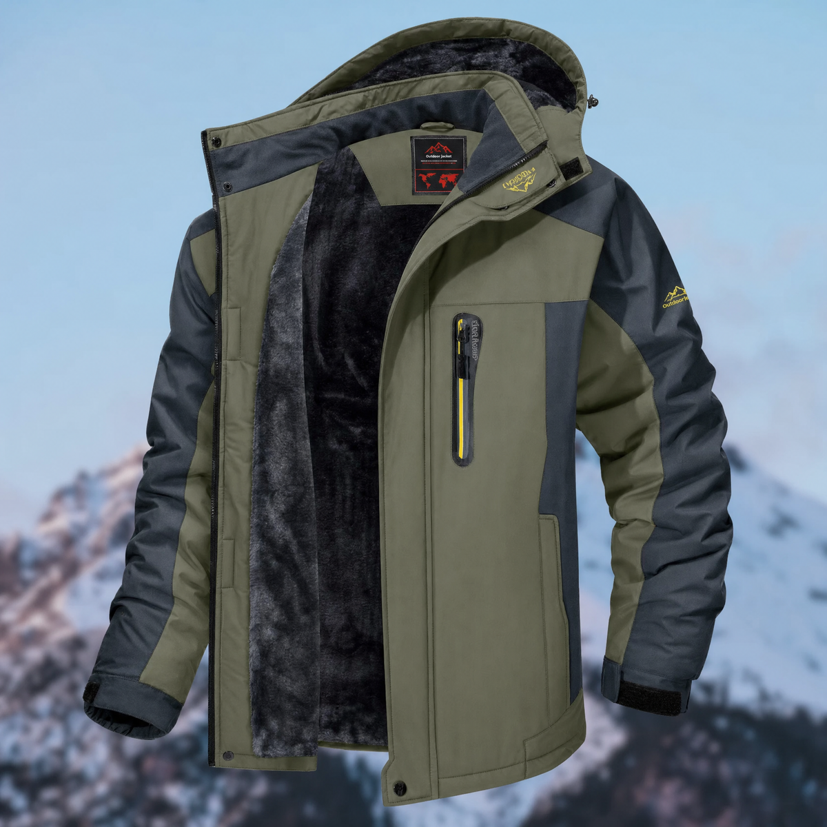Giacca Invernale Waterproof di Alta Qualità per Uomini