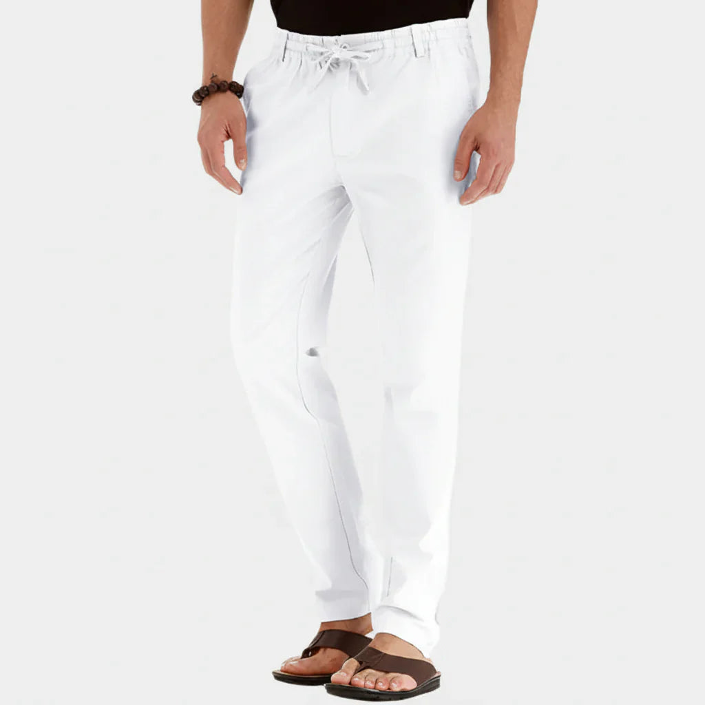 Pantaloni Estivi Casual con Elastico per Uomini