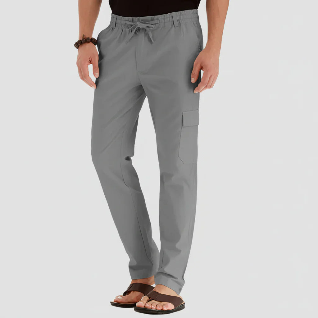 Pantaloni Estivi Casual con Elastico per Uomini