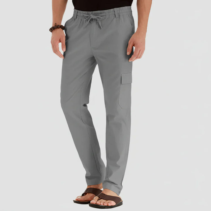 Pantaloni Estivi Casual con Elastico per Uomini