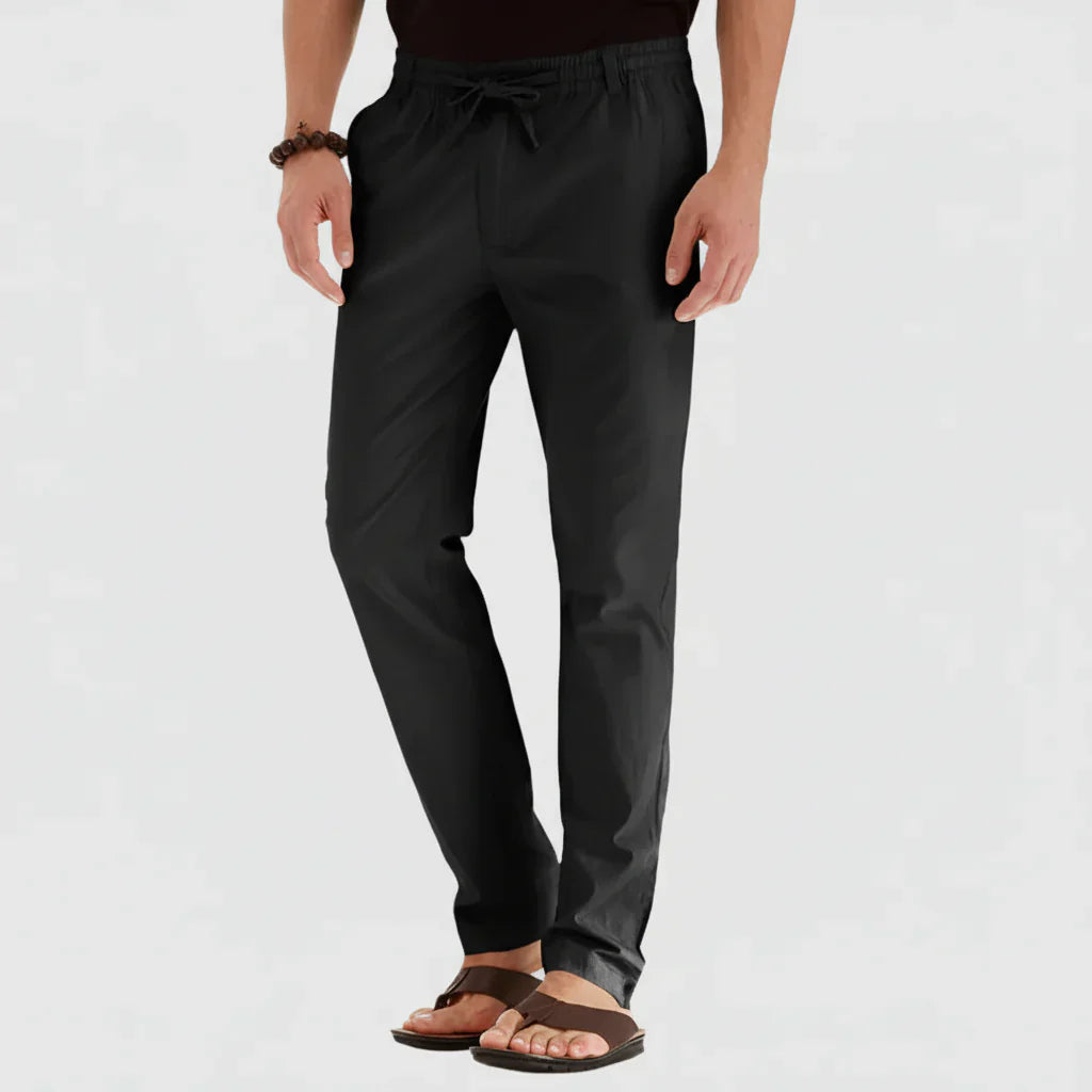 Pantaloni Estivi Casual con Elastico per Uomini