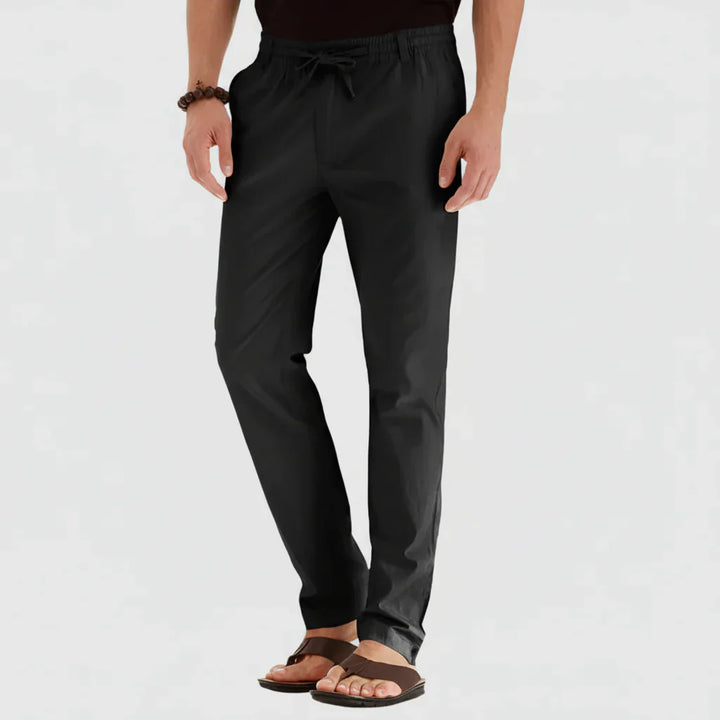 Pantaloni Estivi Casual con Elastico per Uomini