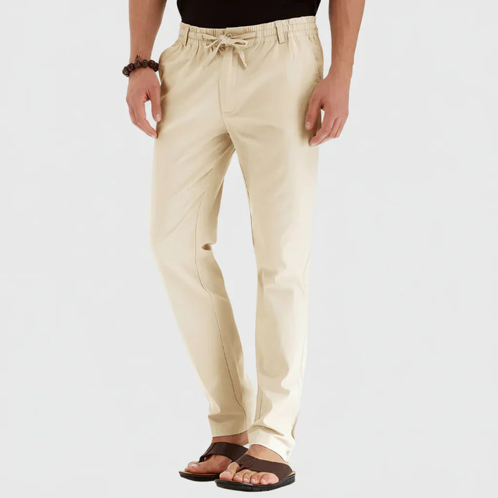 Pantaloni Estivi Casual con Elastico per Uomini