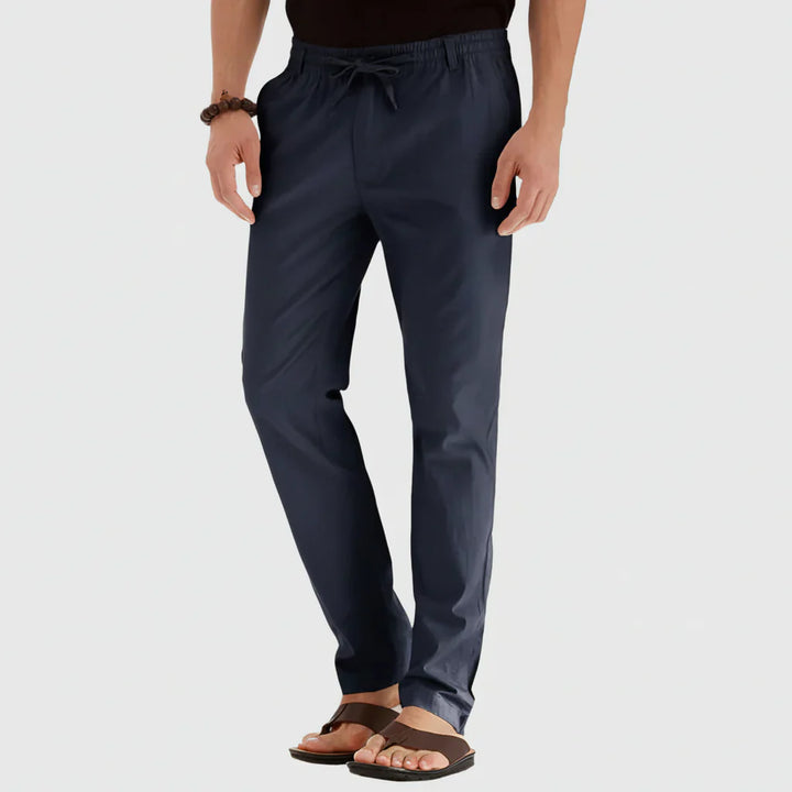 Pantaloni Estivi Casual con Elastico per Uomini