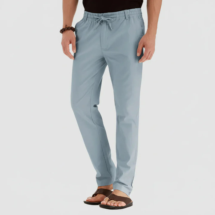Pantaloni Estivi Casual con Elastico per Uomini