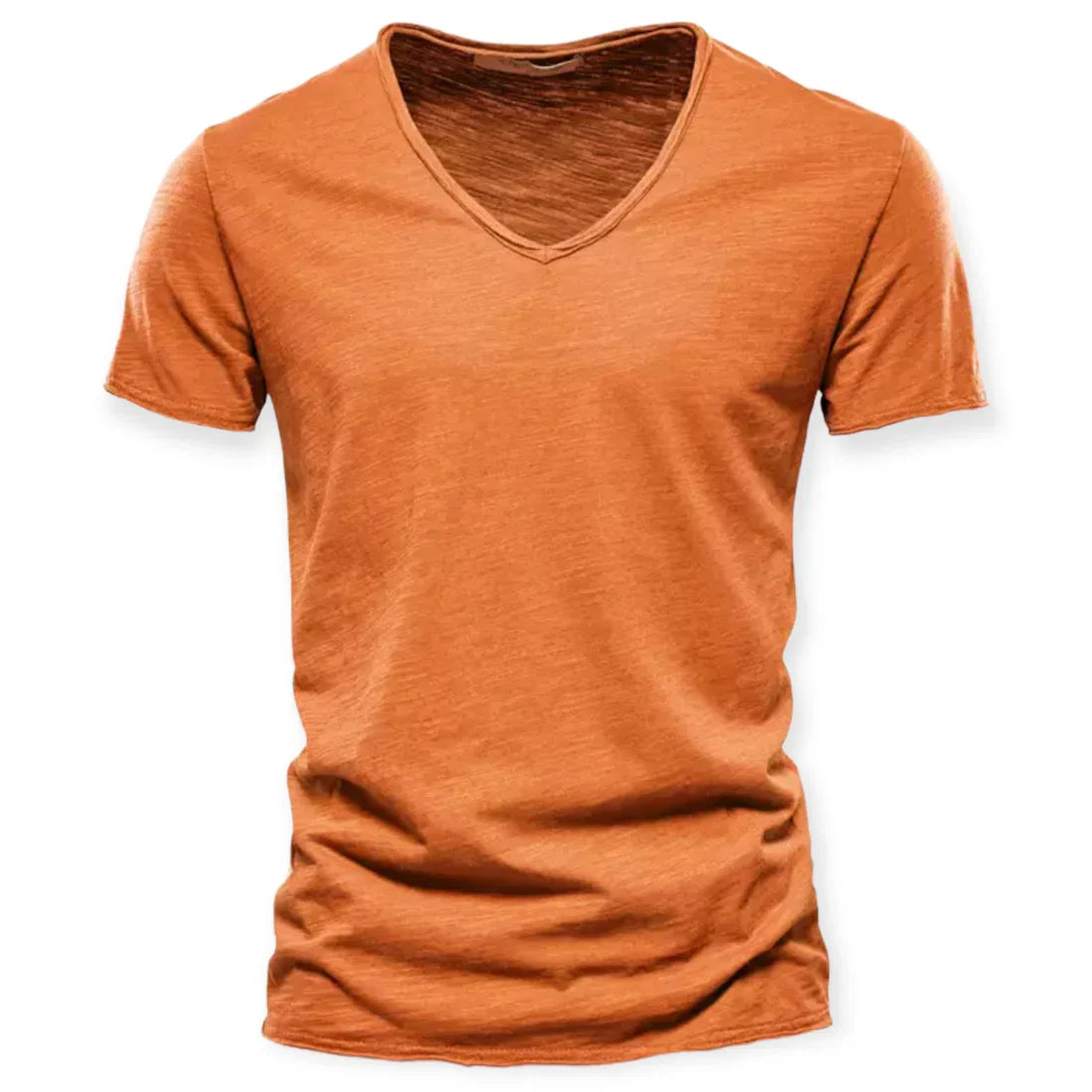 T-shirt con scollo a V da uomo