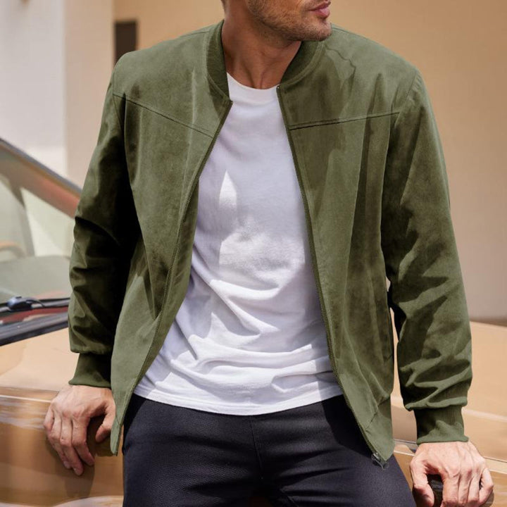 Giacca in Suede Retrò da Uomo