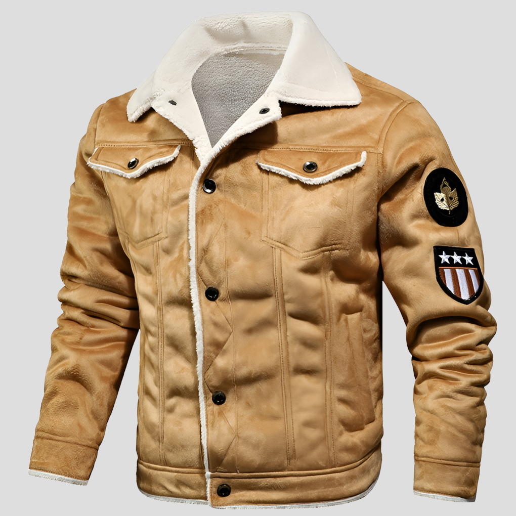 Giacca bomber invernale: calore alla moda con un tocco classico da aviatore