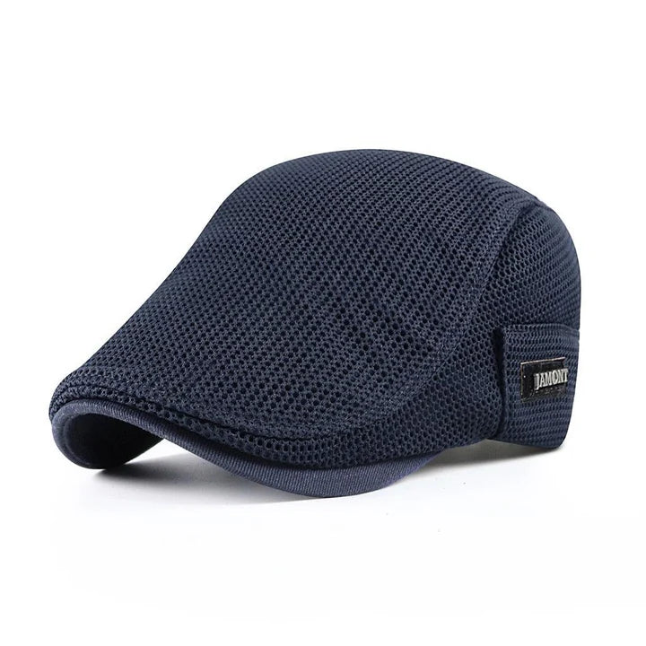 Henri – Cappellino con visiera in cotone da uomo