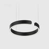 Luce a Sospensione LED Circolare Moderna per Interni Eleganti