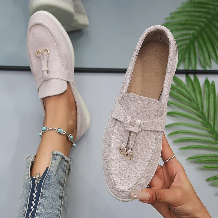 Comodi mocassini slip-on da donna