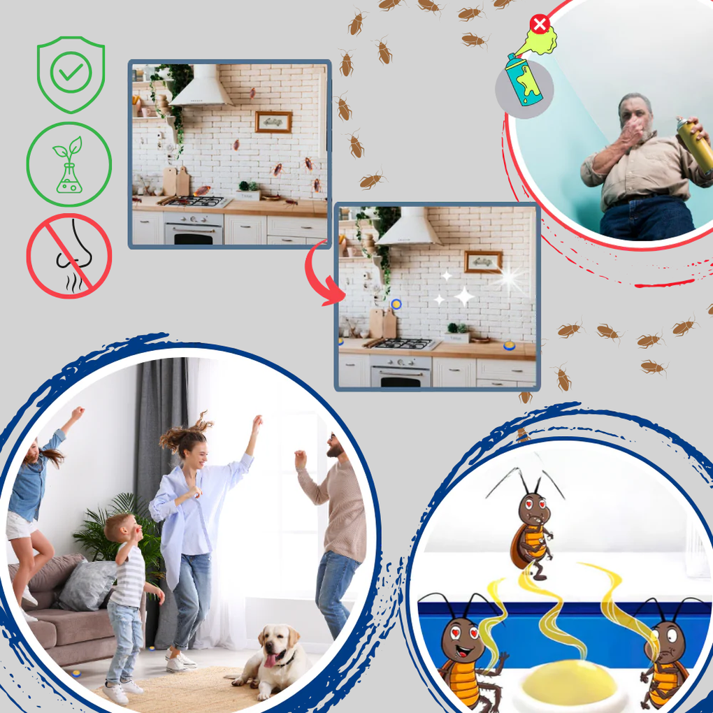 Trappole per Blatte Senza Odore – Soluzione Discreta per il Controllo dei Parassiti