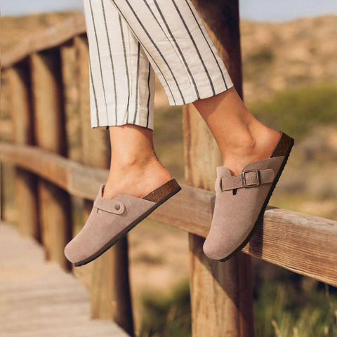 Pantofole da donna progettate per garantire l’equilibrio