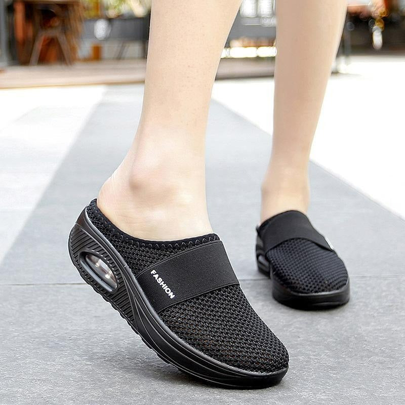 Slip-on ergonomiche con suola ad aria da donna