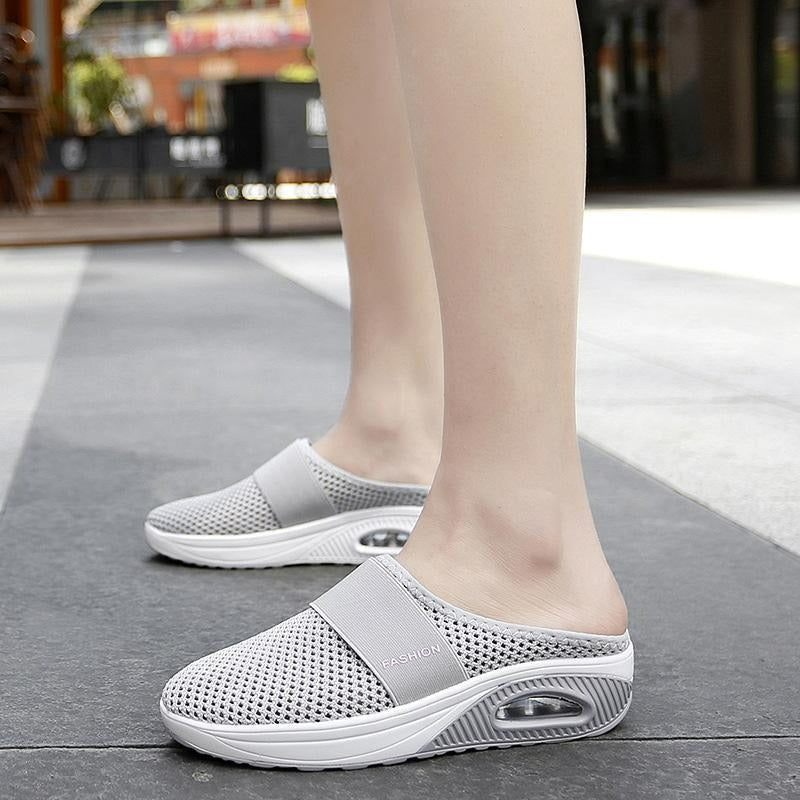 Slip-on ergonomiche con suola ad aria da donna