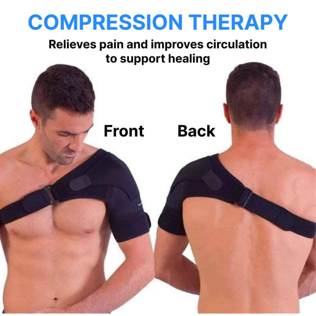 Supporto Spalla Regolabile con Compressione