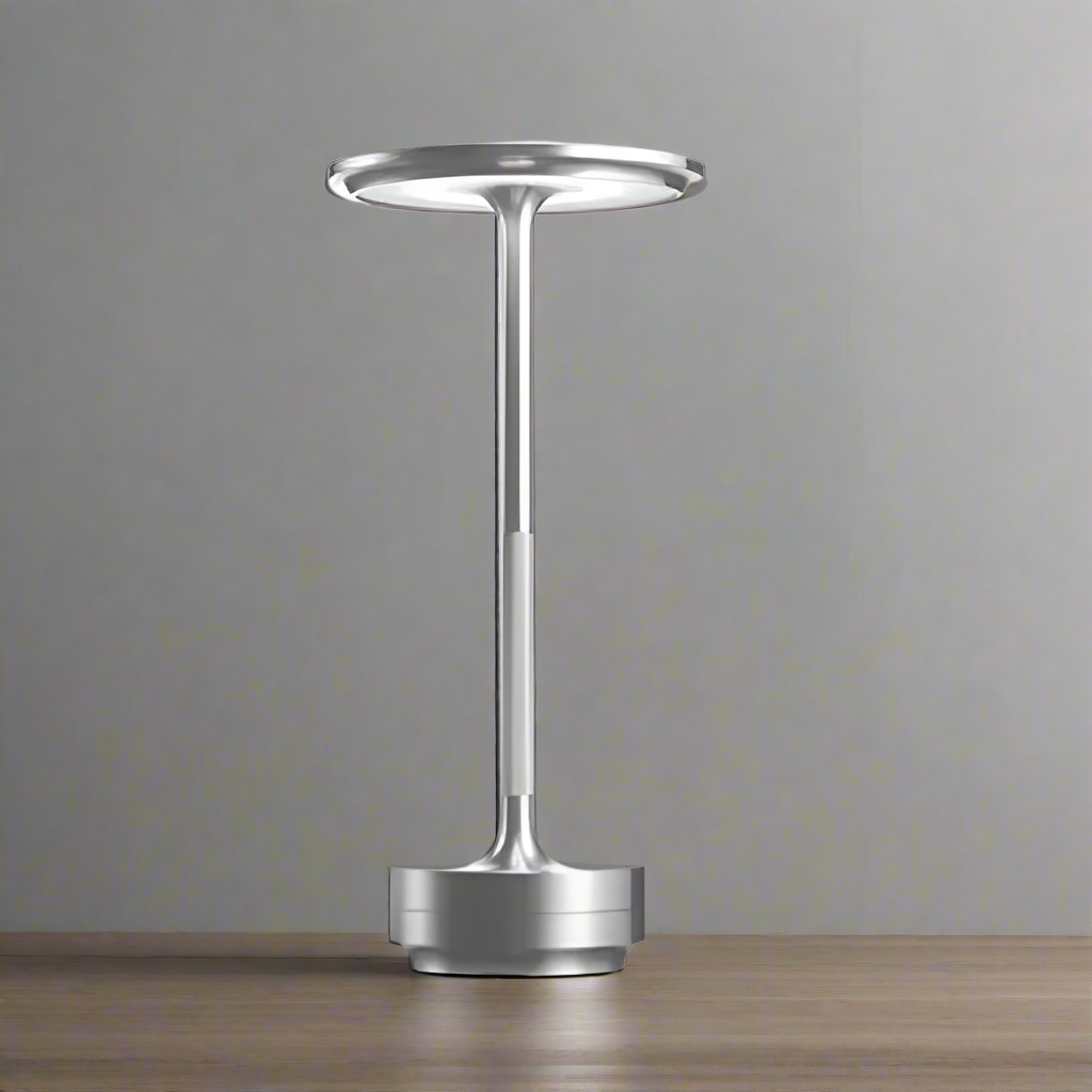 Lampada da Tavolo Wireless Semplice con Ricarica