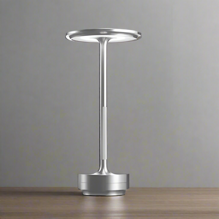 Lampada da Tavolo Wireless Semplice con Ricarica